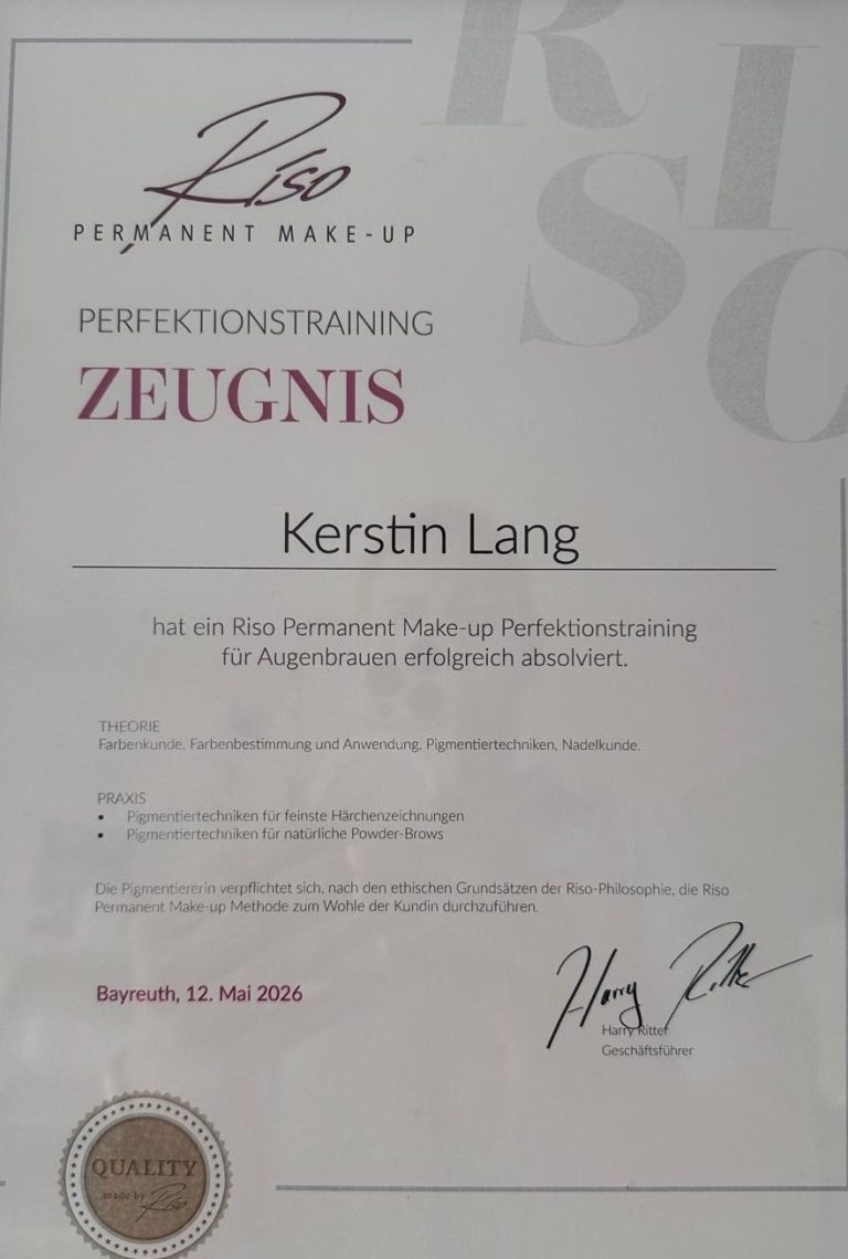 Warum zu mir? Kerstin Lang Kosmetik